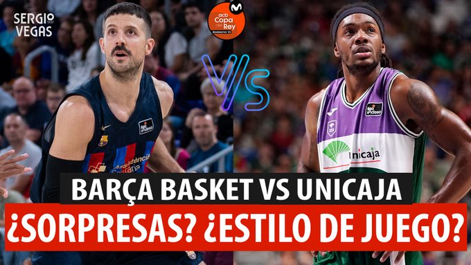 SergioBasket_vlogs. Copa del Rey 23. Previa del Barça vs Unicaja Málaga
