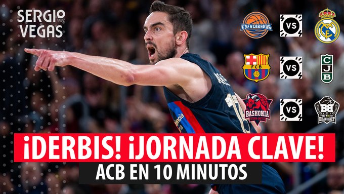 SergioBasket_vlogs. ACB en 10 minutos. Todas las claves de la Jornada 24