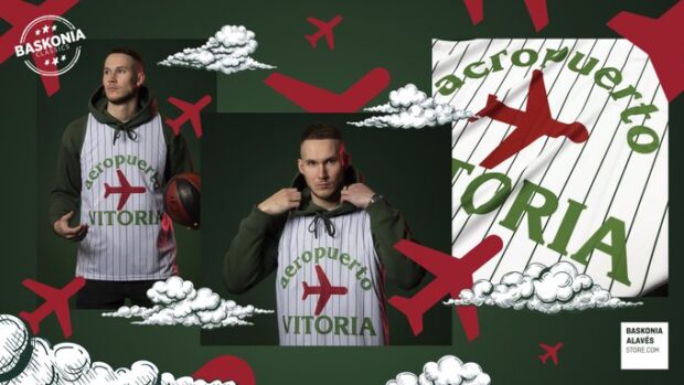 Baskonia Classics: La camiseta del Aeropuerto de Foronda de la temporada 82/83