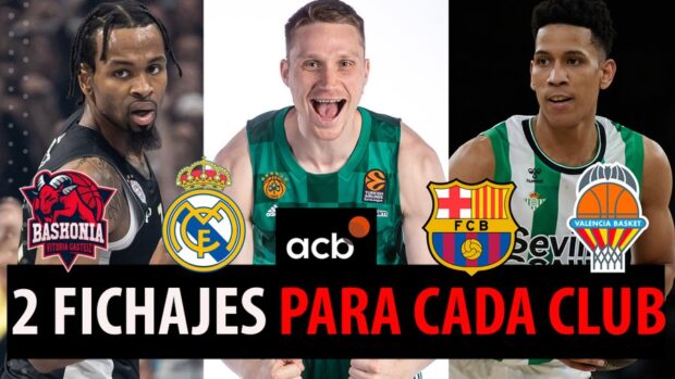 SergioBasket_vlogs. 2 Fichajes para cada equipos ACB
