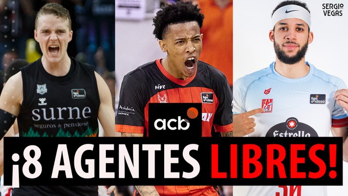 SergioBasket_vlogs. 8 Agentes Libres muy interesantes