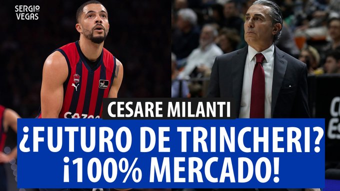SergioBasket_vlogs. Actualidad baloncesto italiano. ¿Andrea Trincheri candidato para Baskonia?