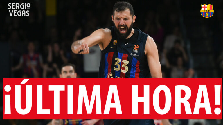 SergioBasket_vlogs. Barça rescinde el contrato de Nikola Mirotic