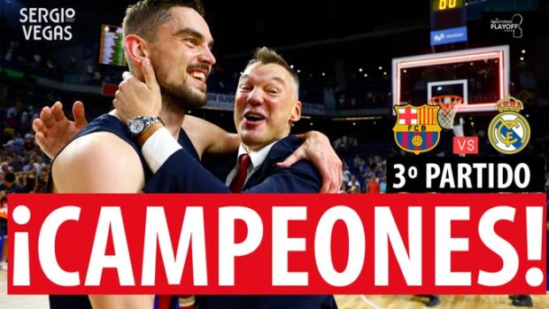 SergioBasket_vlogs. Barça Campeón de Liga ACB