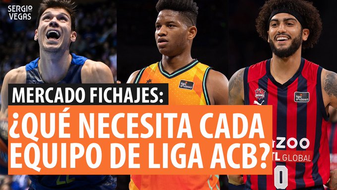 SergioBasket_vlogs. ¿Qué necesita cada equipo de la Liga ACB?: