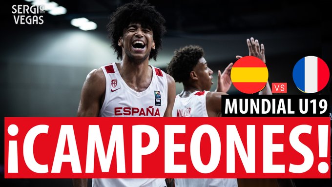 SergioBasket_vlogs. España es Campeona del Mundo U-19