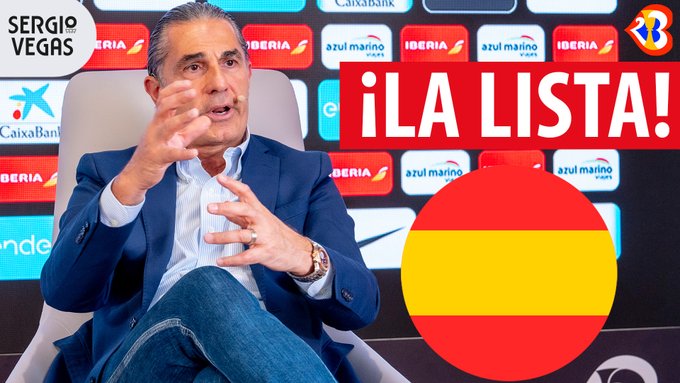 SergioBasket_vlogs. Lista de España para el Mundial:
