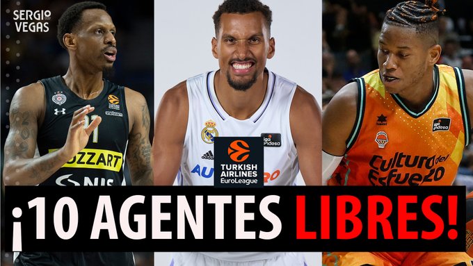 SergioBasket_vlogs. 10 Agentes Libres de la Euroliga