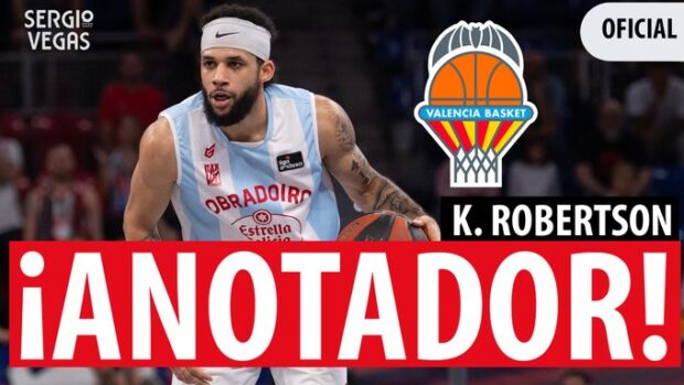 SergioBasket_vlogs. Kassius Robertson ficha por Valencia Basket