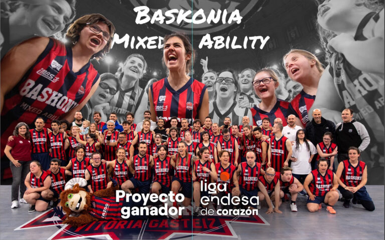 El mundo de inclusión real de Baskonia Mixed Ability, historia más votada de Liga Endesa de Corazón 22/23