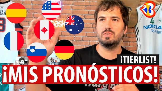 SergioBasket_vlogs. Tierlist y pronósticos del Mundial