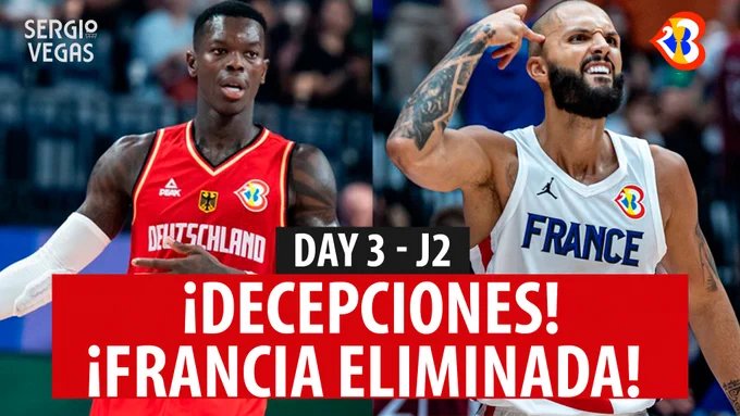 SergioBasket_vlogs. Analizamos el 3º día de competición del Mundobasket