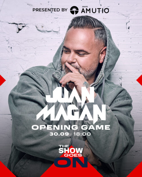 Juan Magán, vuelve a la fiesta del Opening Game