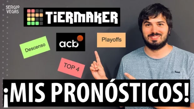 SergioBasket_vlogs. Tierlist con los 18 equipos de la Liga ACB