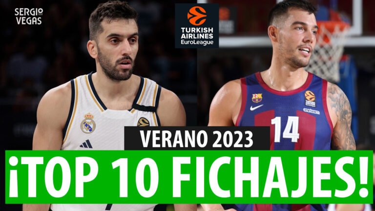 SergioBasket_vlogs. Top 10 Fichajes del Verano en Euroliga 2023
