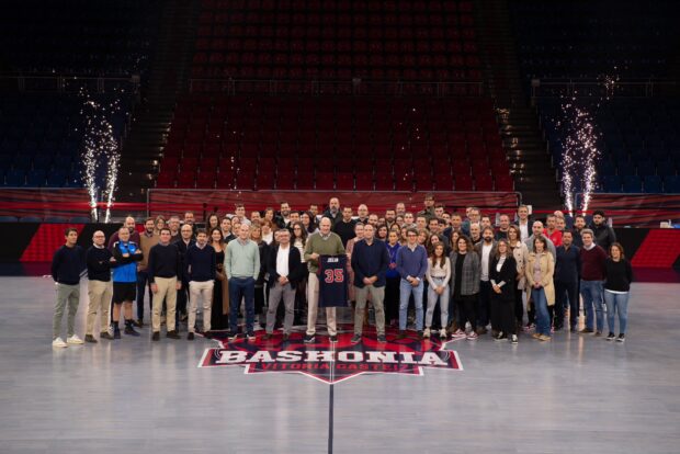 Josean Querejeta cumple 35 años de presidencia del Baskonia