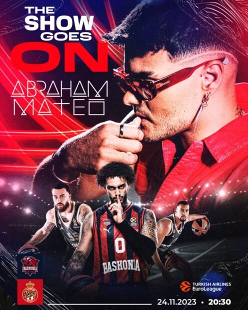 Abraham Mateo actuará en el Buesa Arena el próximo 24 de noviembre