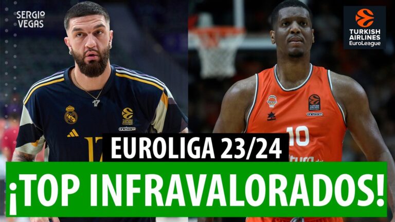 SergioBasket_vlogs. 6 jugadores infravalorados en la Euroliga