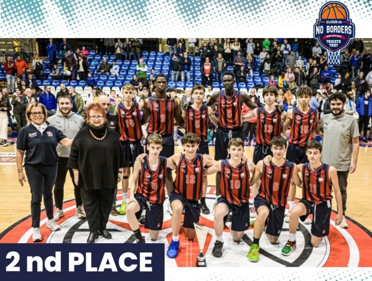 El equipo cadete de Baskonia, subcampeón del Torneo No Borders celebrado en Trieste