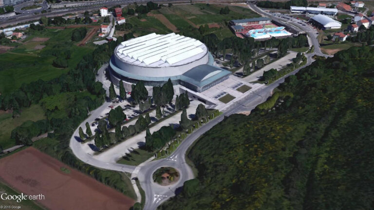 Así es el Multiusos Fontes do Sar. El Pabellón del C.A.B Obradoiro