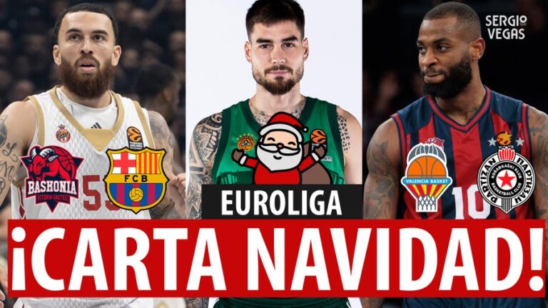 SergioBasket_vlogs. Carta de Navidad para los 18 equipos Euroliga