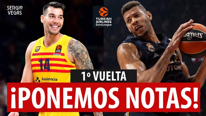 SergioBasket_vlogs. Las Notas de la 1º vuelta de Euroliga