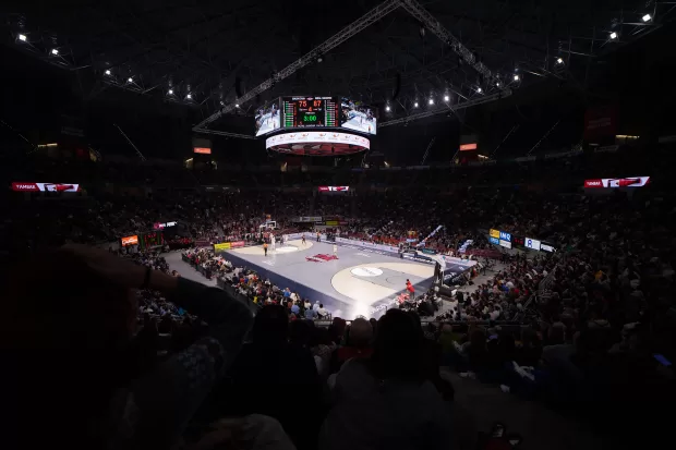 El Buesa Arena llega a los 300 partidos en Euroliga.