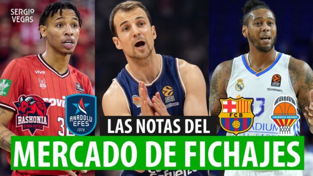 SergioBasket_vlogs. Las notas del mercado de fichajes en la Euroliga