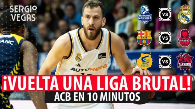 SergioBasket_vlogs. ACB en 10 minutos. Analizamos la Jornada 23