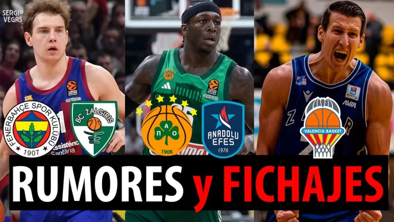 SergioBasket_vlogs. Rumores y fichajes