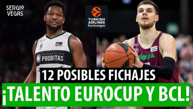 SergioBasket_vlogs. 12 talentos de Eurocup y BCL