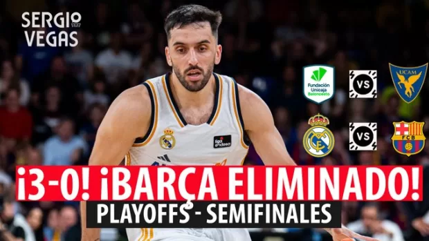 SergioBasket_vlogs. El Real Madrid gana 3-0 al Barça en las semifinales de la Liga ACB