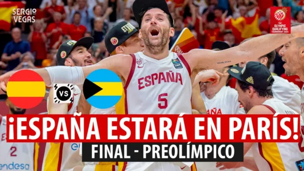 SergioBasket_vlogs. España clasificada para París 2024