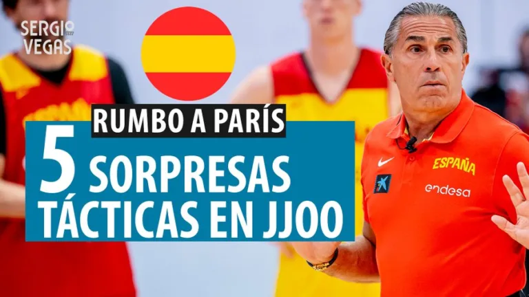SergioBasket_vlogs. 5 Sorpresas Tácticas de España
