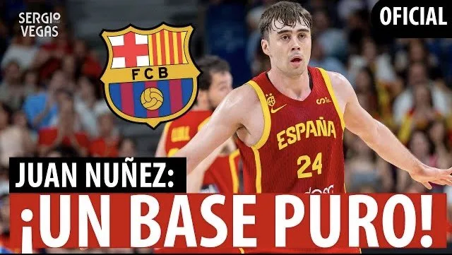 SergioBasket_vlogs. Juan Núñez nuevo jugador del Barça
