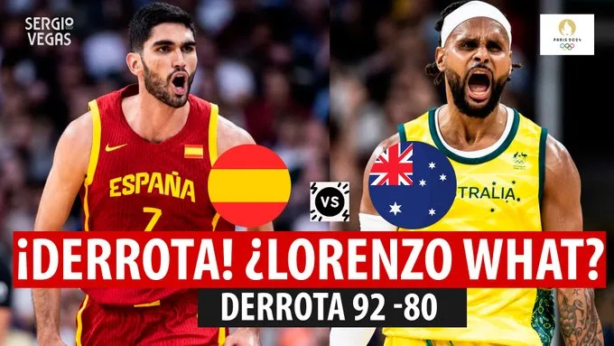 SergioBasket_vlogs. Derrota de España ante Australia