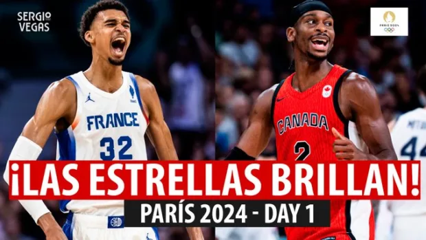 SergioBasket_vlogs. 1º día de baloncesto en París 2024