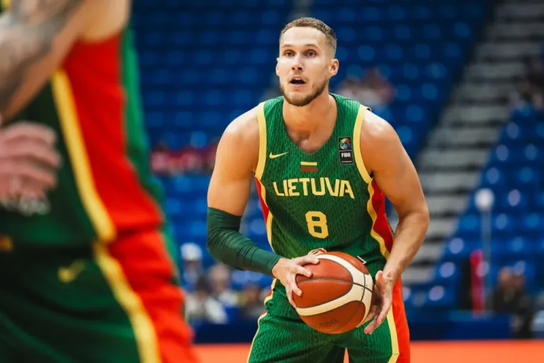 Tadas Sedekerskis en el Preolímpico de San Juan, Puerto Rico