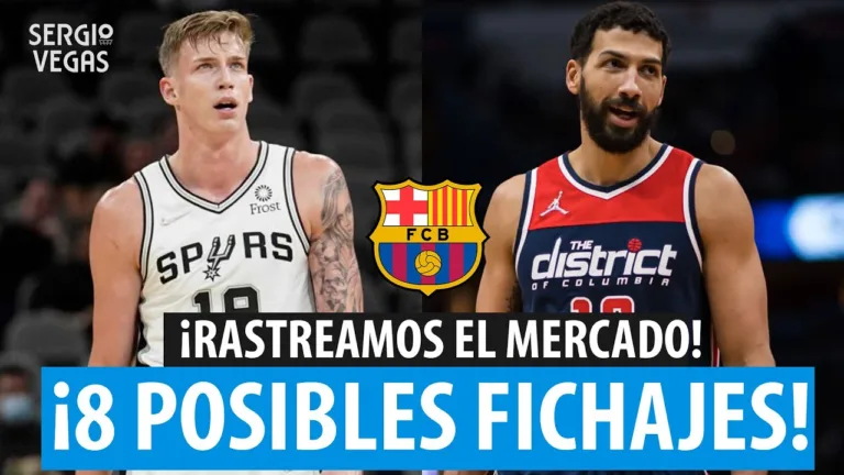 SergioBasket_vlogs. 8 Opciones de mercado para el Barça