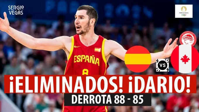 SergioBasket_vlogs.España eliminada de París 2024