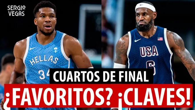 SergioBasket_vlogs. Previa de los Cuartos de Final París 2024