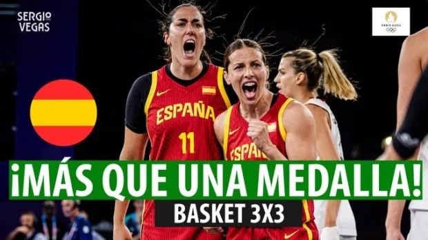SergioBasket_vlogs. Medalla de Plata en el 3×3 Femenino en París