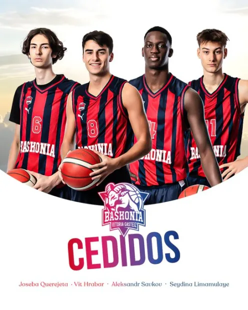 Joseba Querejeta, Vit Hrabar, Aleksandr Savkov y Seydina Limamulaye jugarán cedidos en el CB Clavijo