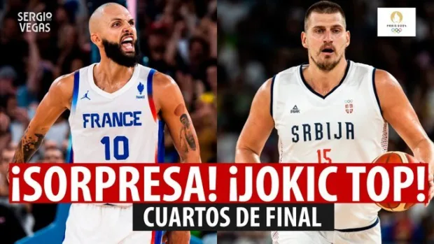 SergioBasket_vlogs. Analizamos los 4º de Final de París 2024