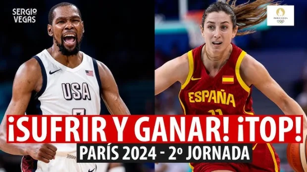 SergioBasket_vlogs. Analizamos la 2º jornada de los JJOO