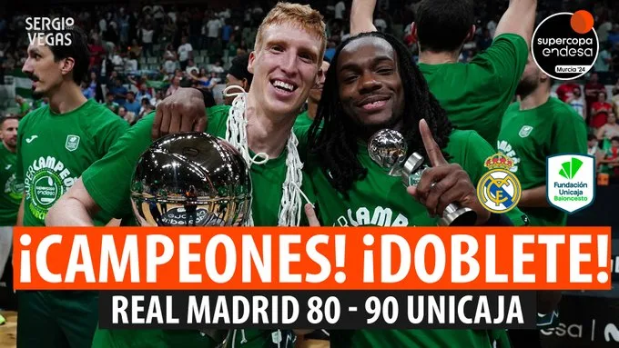 SergioBasket_vlogs. Unicaja campeón de la Supercopa ACB