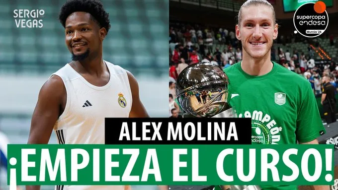 SergioBasket_vlogs. Todos los detalles de la Supercopa con Álex Molina