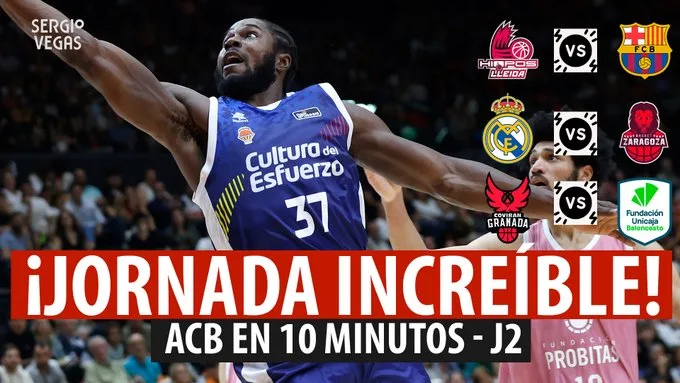 SergioBasket_vlogs. Liga ACB en 10 minutos. Analizamos la 2º Jornada en ACB