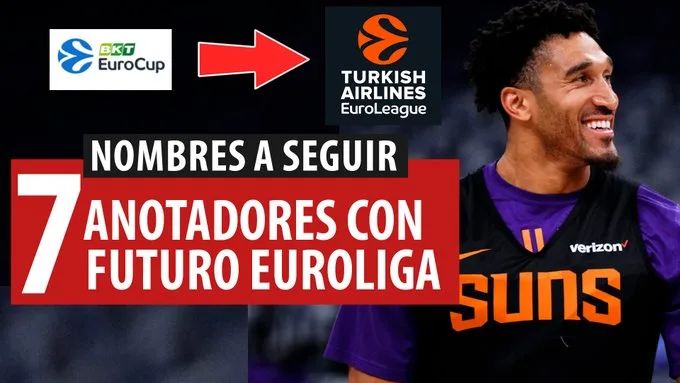 SergioBasket_vlogs. 7 nombres a seguir en la Eurocup