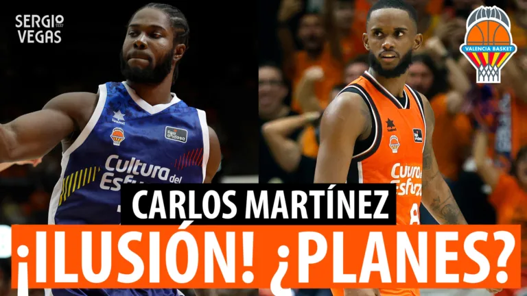 SergioBasket_vlogs. Actualidad de Valencia Basket con Carlos Martínez